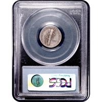 1916-D Mercury Dime (10c) Reverse Image