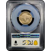 1916 Doubled Die Buffalo Nickel (5c) Reverse Image