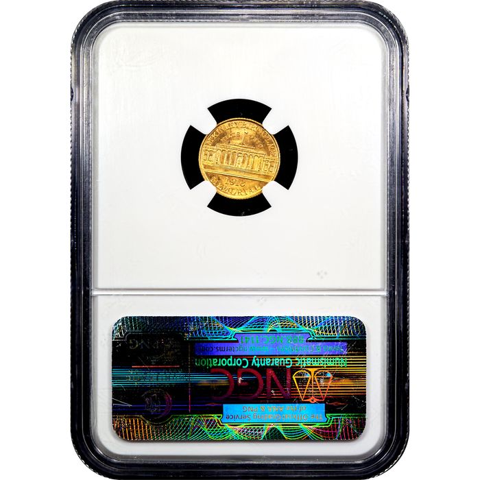 1916 McKinley Commemorative Gold Dollar ($1) Reverse Slab Image