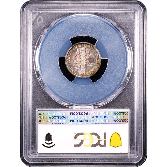 1916 Mercury Dime (10c) Reverse Slab Image