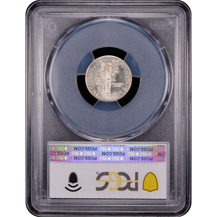 1916-S Mercury Dime (10c) Reverse Slab Image
