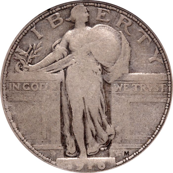 1916 Standing Liberty Quarter (25c) Photo 3