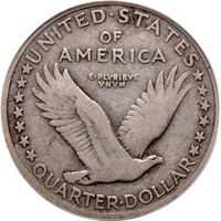 1916 Standing Liberty Quarter (25c) Photo 4