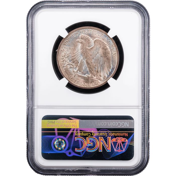 1916 Walking Liberty Half Dollar (50c) Reverse Image