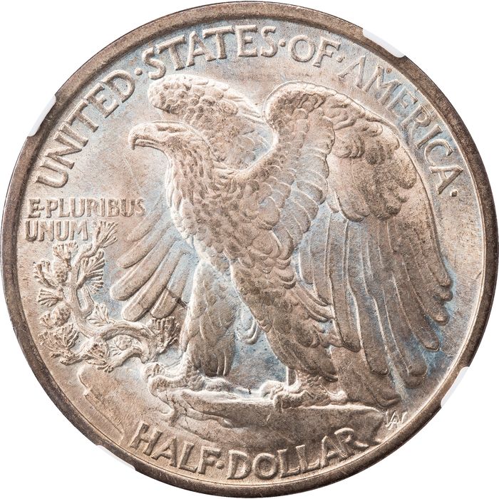 1916 Walking Liberty Half Dollar (50c) Photo 4