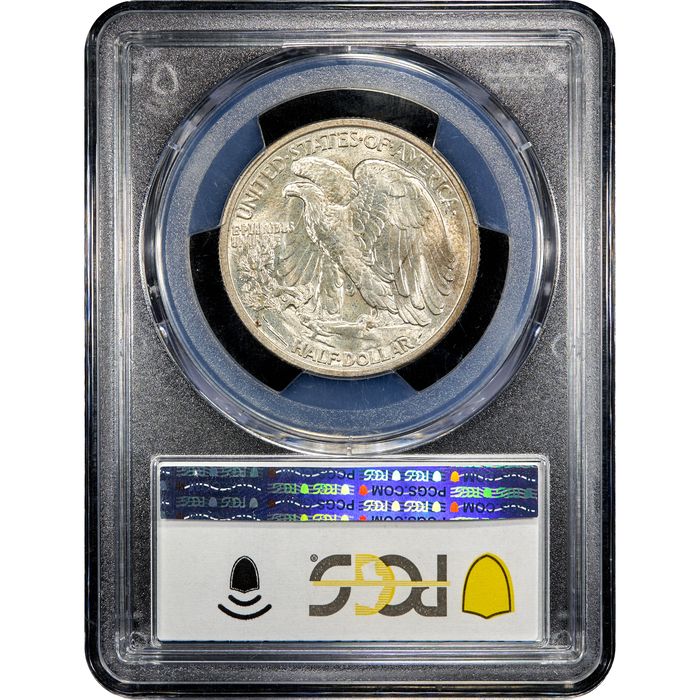 1917-D Reverse Walking Liberty Half Dollar (50c) Reverse Image
