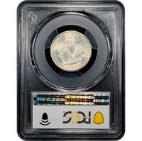 1917-D Type 1 Standing Liberty Quarter (25c) Reverse Slab Image