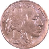 1917-S Buffalo Nickel (5c) Obverse Image