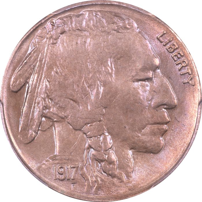1917-S Buffalo Nickel (5c) Obverse Image
