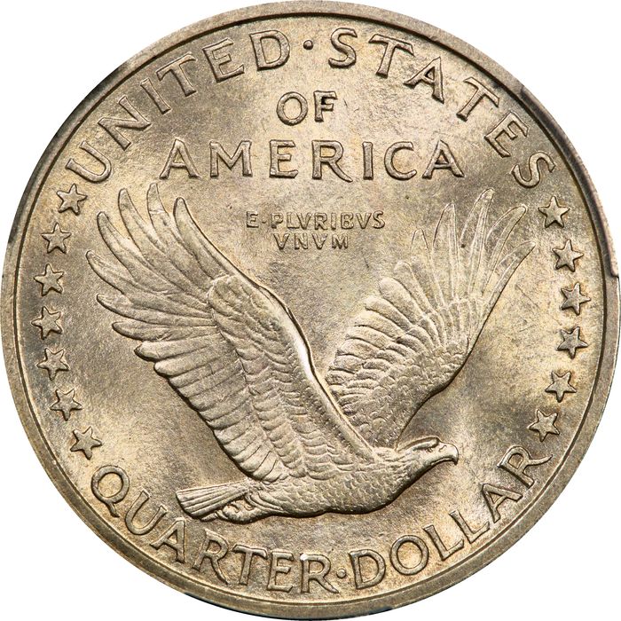 1917 Type 1 Standing Liberty Quarter (25c) Photo 4