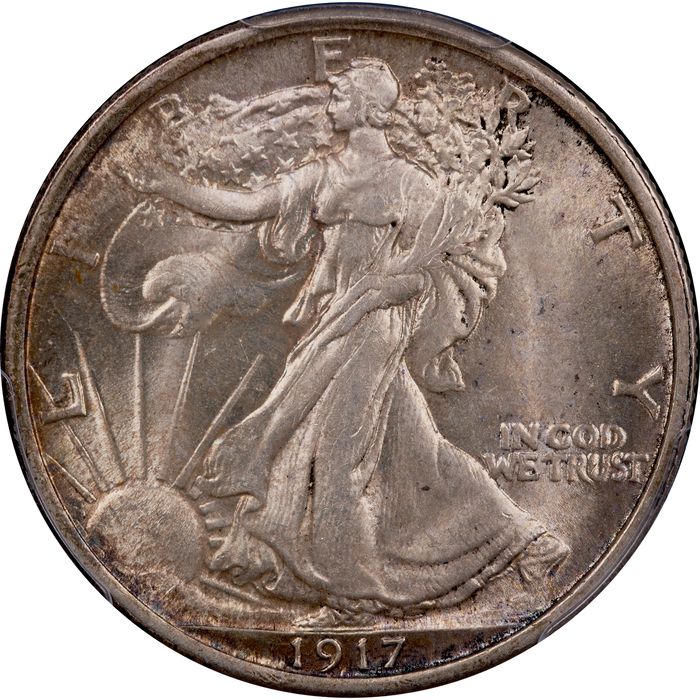 1917 Walking Liberty Half (50c) Obverse Image