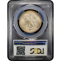 1917 Walking Liberty Half Dollar (50c) Reverse Slab Image