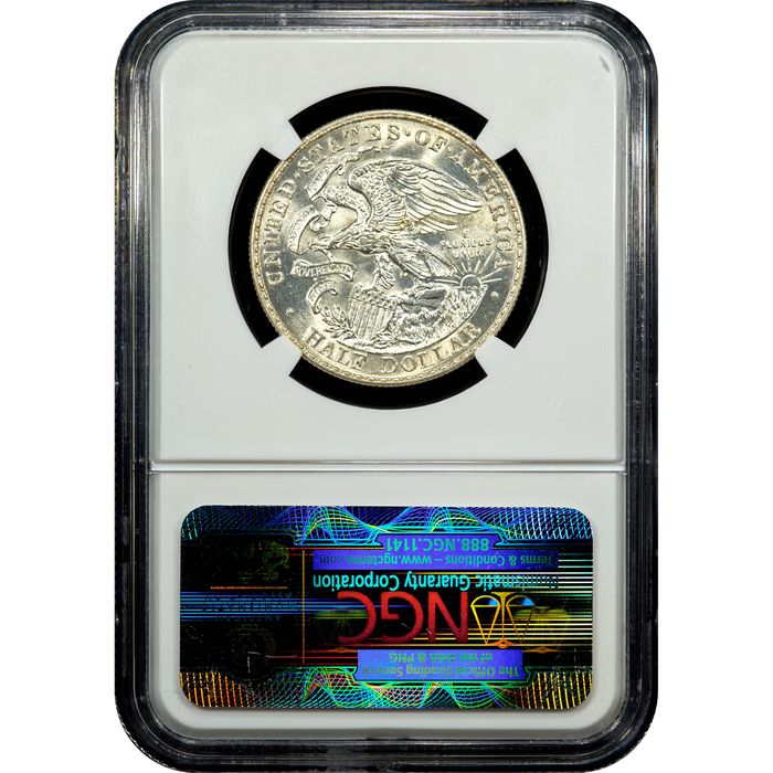 1918 Lincoln-Illinois Commem Half Dollar (50c) Reverse Image
