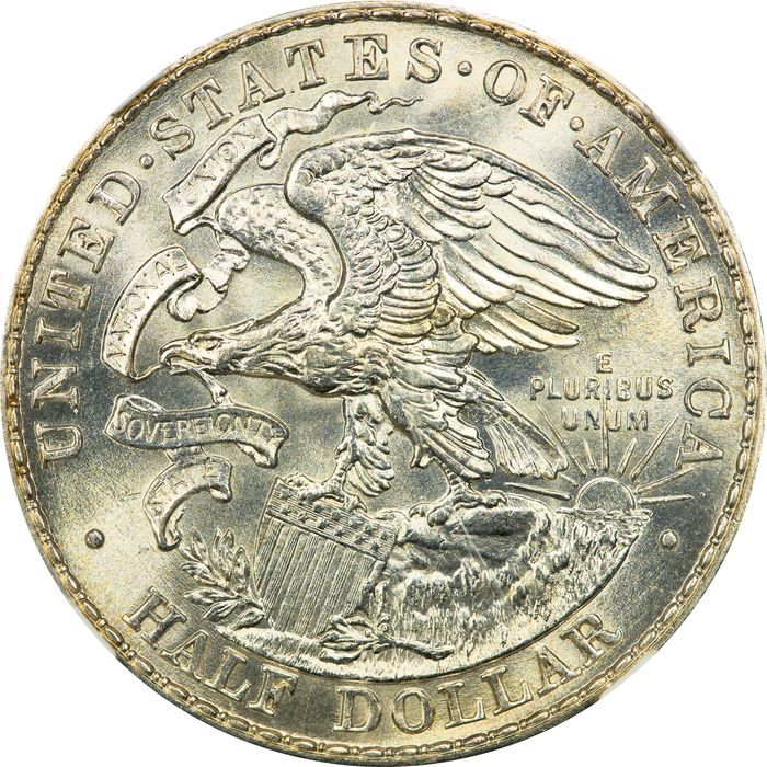 1918 Lincoln-Illinois Commem Half Dollar (50c) Photo 4