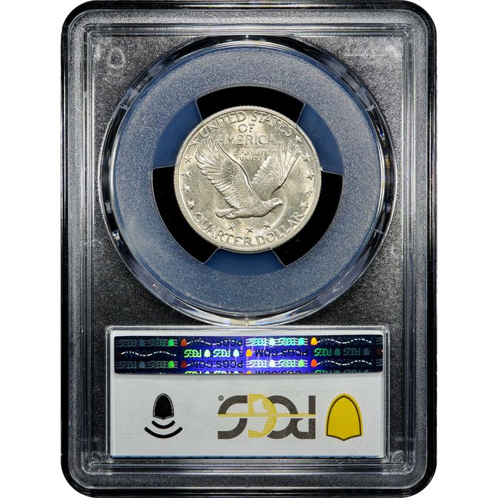 1918 Standing Liberty Quarter (25c) Reverse Image