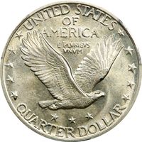 1918 Standing Liberty Quarter (25c) Photo 4