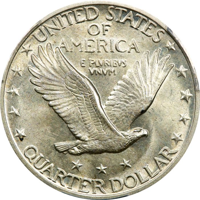1918 Standing Liberty Quarter (25c) Photo 4