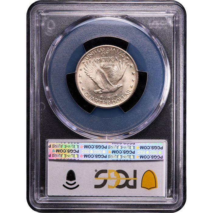 1918 Standing Liberty Quarter (25c) Reverse Image