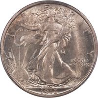 1918 Walking Liberty Half Dollar (50c) Obverse Image