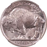 1919 Buffalo Nickel (5c) Reverse Image