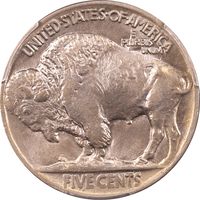 1919 Buffalo Nickel (5c) Reverse Image
