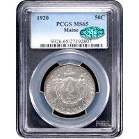 1920 Maine Commemorative Half Dollar (50c) Obverse Image