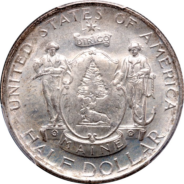1920 Maine Commemorative Half Dollar (50c) Photo 3