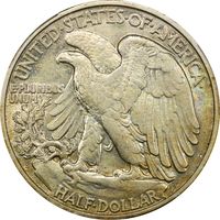 1920-S Walking Liberty Half Dollar (50c) Photo 4
