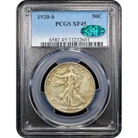 1920-S Walking Liberty Half Dollar (50c) Obverse Image
