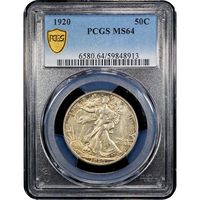 1920 Walking Liberty Half Dollar (50c) Obverse Image