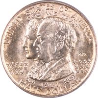 1921 Alabama 2x2 Commem Half Dollar (50c) Obverse Image