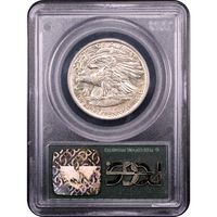 1921 Alabama 2x2 Commem Half Dollar (50c) Reverse Slab Image