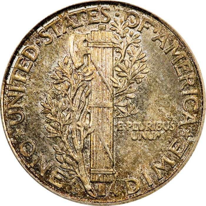 1921-D Mercury Dime (10c) Photo 4