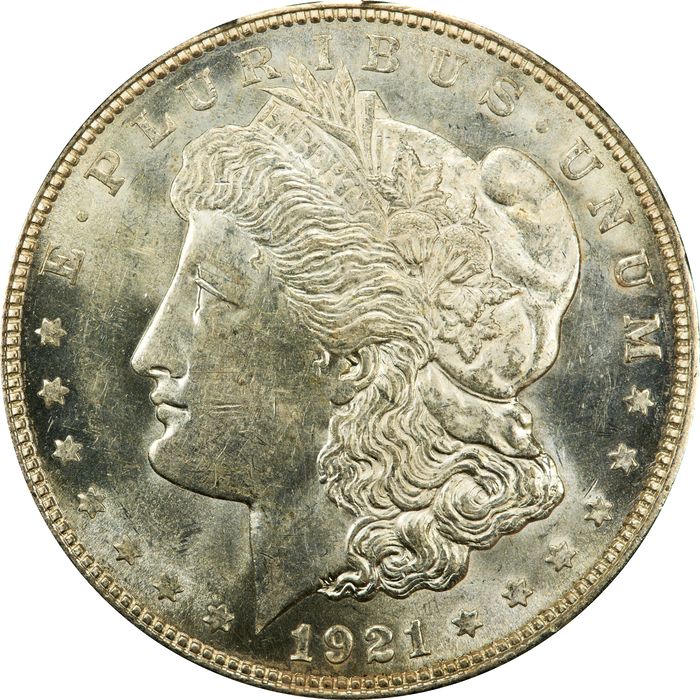 1921-D Morgan Dollar ($1) Photo 3