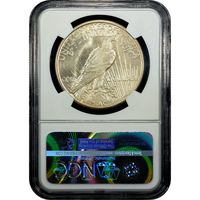 1921 High Relief Peace Dollar ($1) Reverse Image