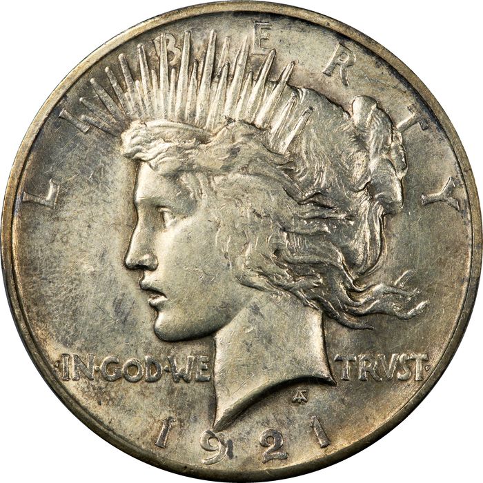 1921 High Relief Peace Dollar ($1) Photo 3