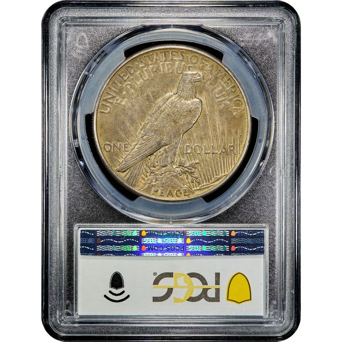1921 High Relief Peace Dollar ($1) Reverse Image