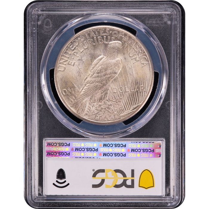 1921 High Relief Peace Dollar ($1) Reverse Image