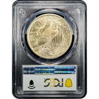 1921 High Relief Peace Dollar ($1) Reverse Image