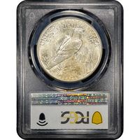 1921 High Relief Peace Dollar ($1) Reverse Image