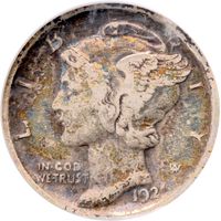 1921 Mercury Dime (10c) Photo 3
