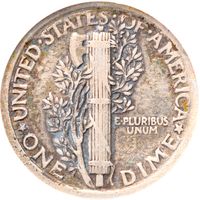 1921 Mercury Dime (10c) Photo 4