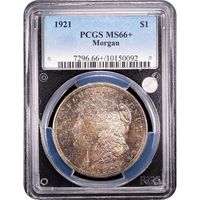 1921 Morgan Dollar ($1) Obverse Slab Image