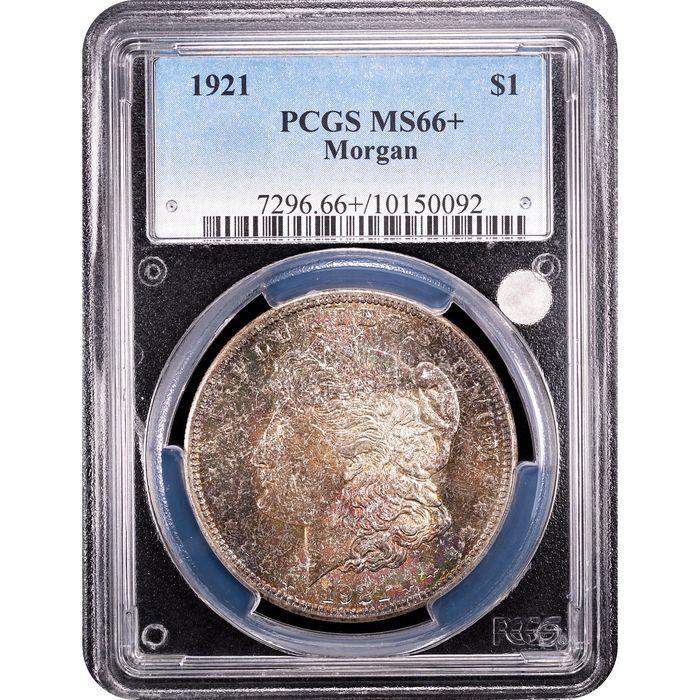 1921 Morgan Dollar ($1) Obverse Slab Image