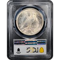 1921 Peace Dollar ($1) High Relief Reverse Slab Image
