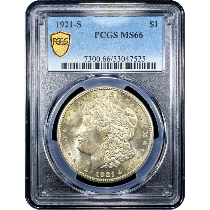 1921-S Morgan Dollar ($1) Obverse Slab Image