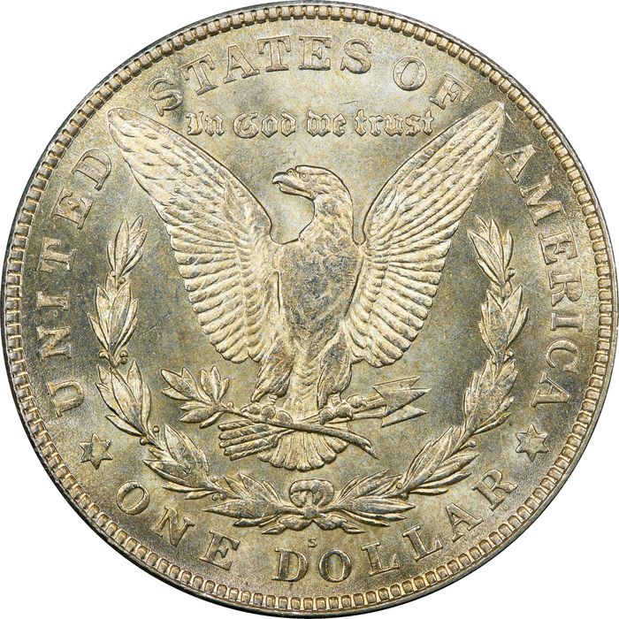 1921-S Morgan Dollar ($1) Reverse Image