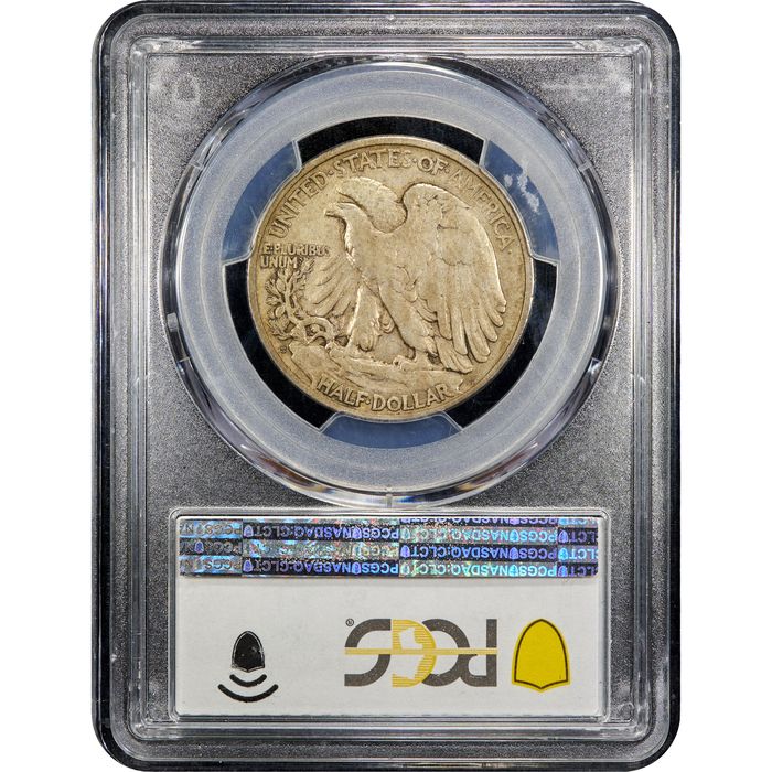 1921-S Walking Liberty Half Dollar (50c) Reverse Image
