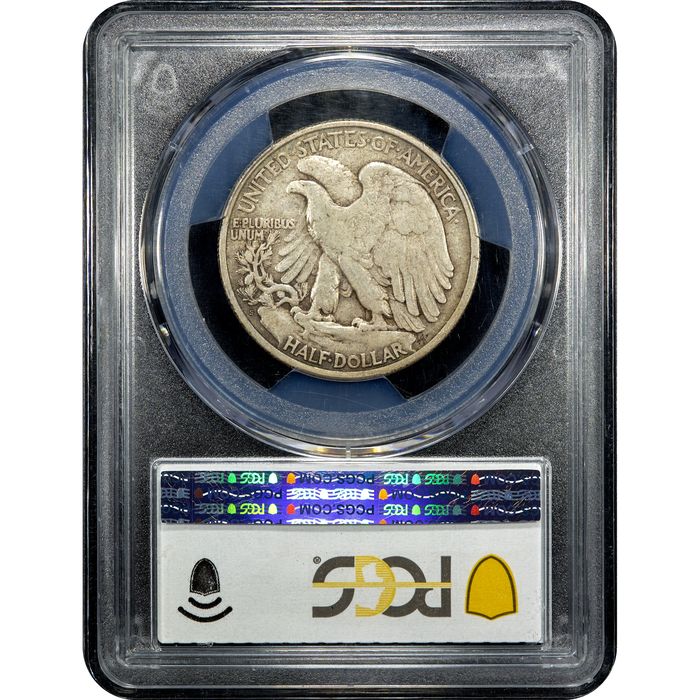 1921-S Walking Liberty Half Dollar (50c) Reverse Image