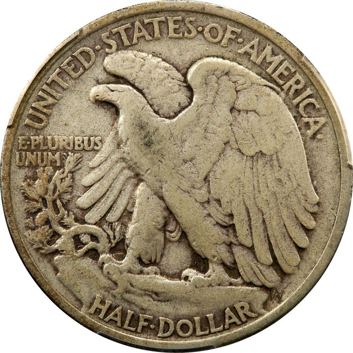 1921 Walking Liberty Half Dollar (50c) Photo 4